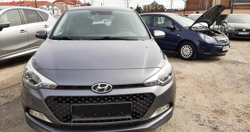 Hyundai i20 cena 34900 przebieg: 189029, rok produkcji 2015 z Olsztyn małe 466